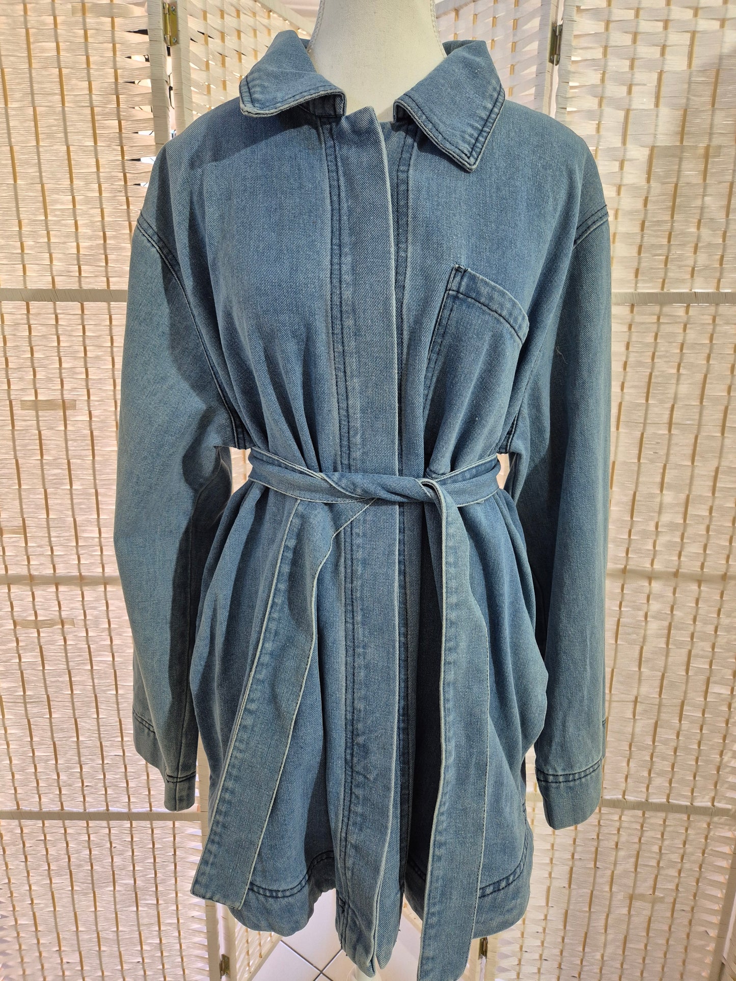 Casual Denim Top