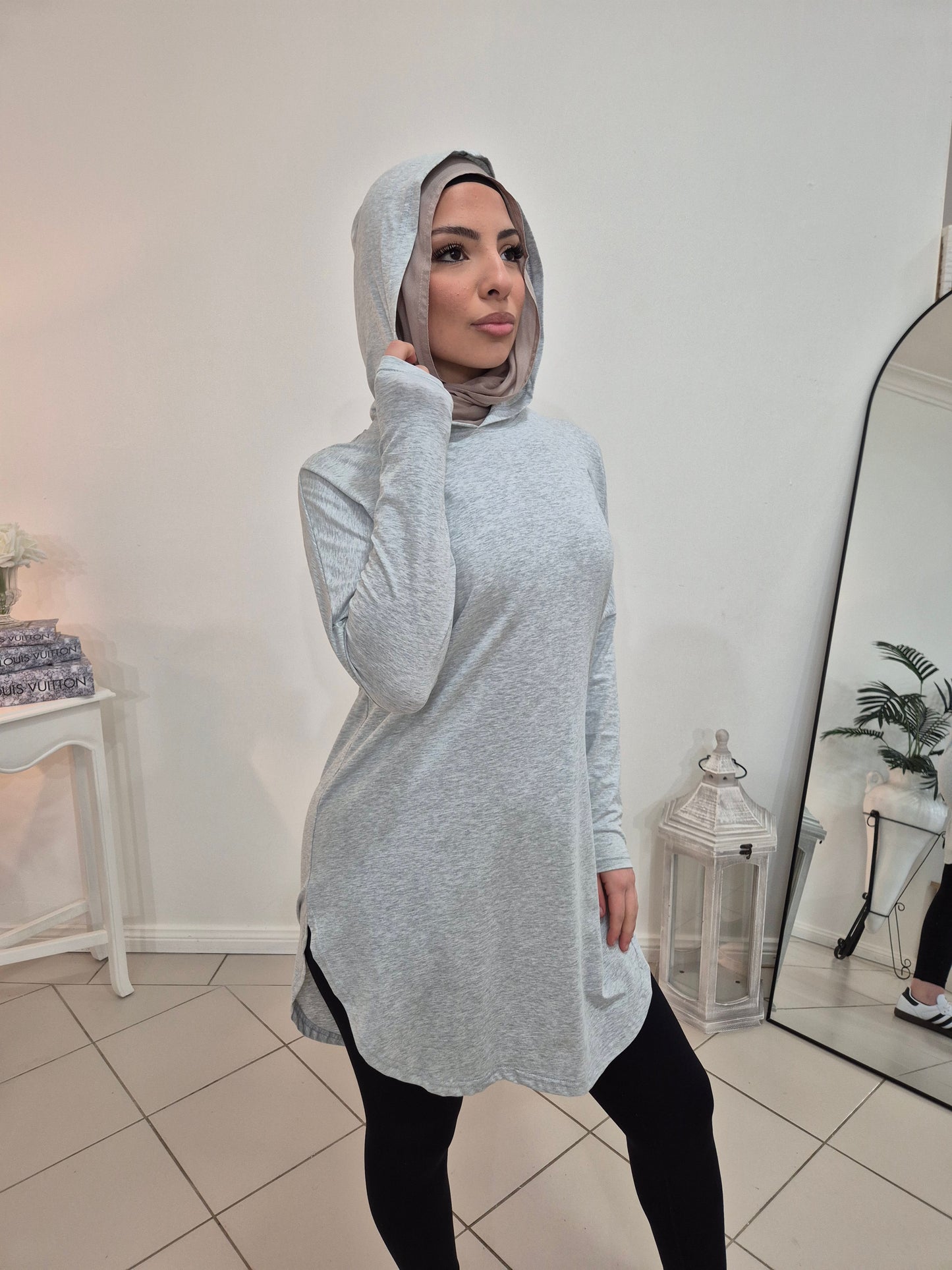 Hooded Loop Tops