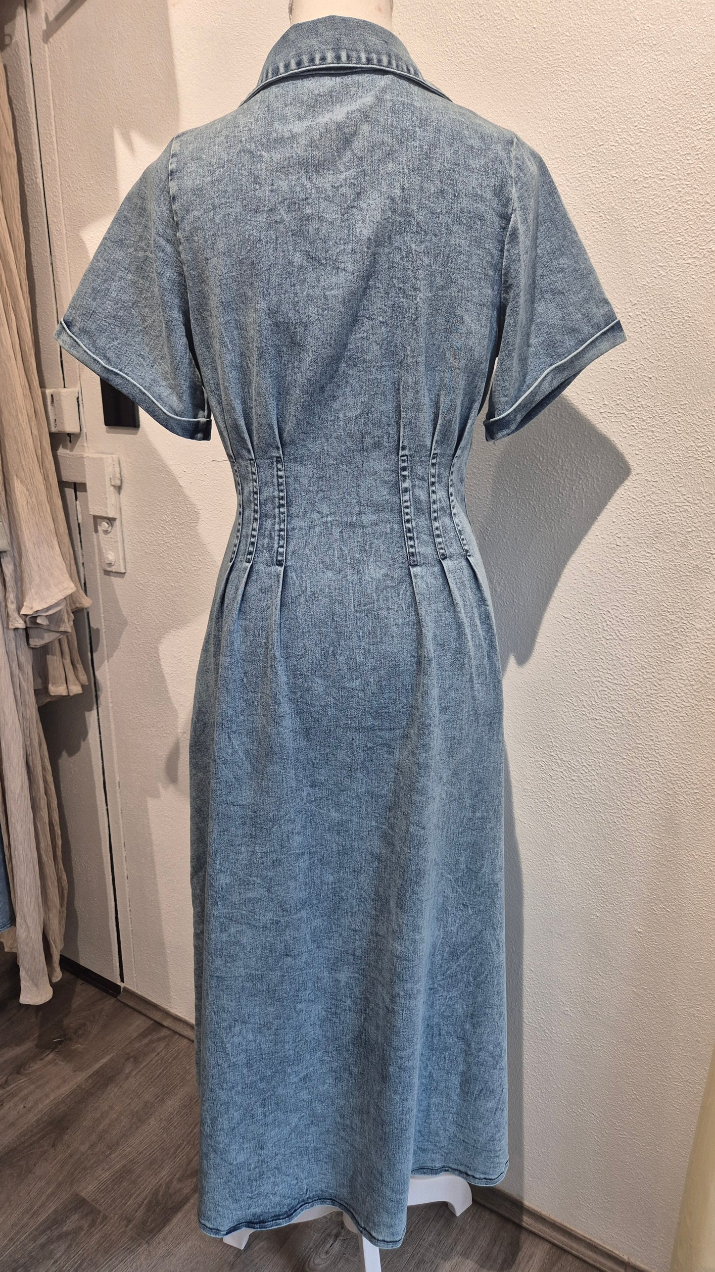 Denim Maxi Dress