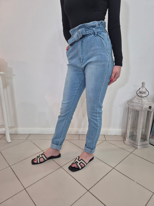 Tie-Up Jeans