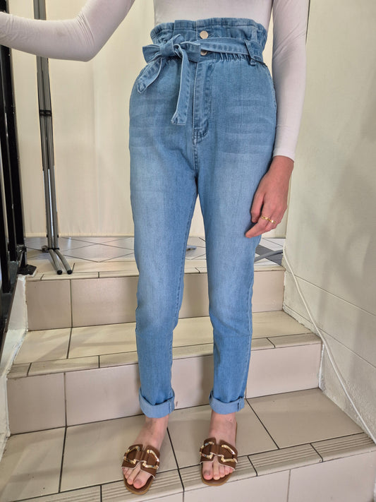 Tie-Up Jeans