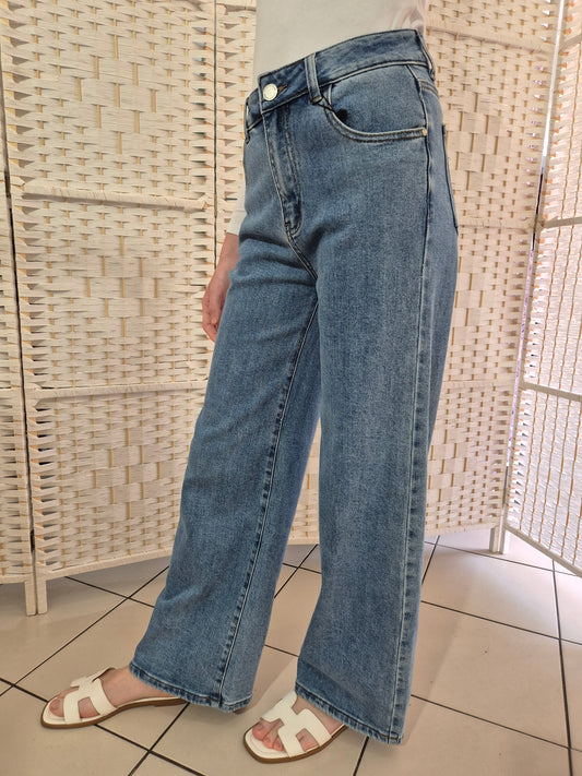 Boyfriend Jeans - L-Mid