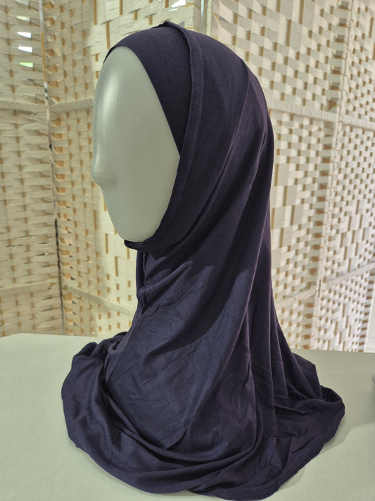 2 Piece Headscarf Navy
