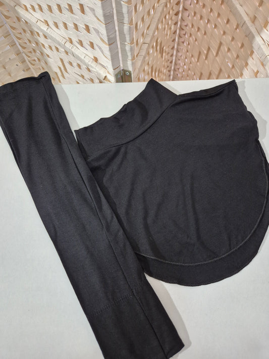 Neck Cover + Sleeves (SET) Black