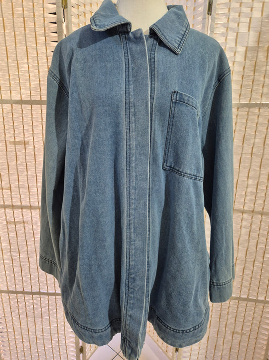 Casual Denim Top