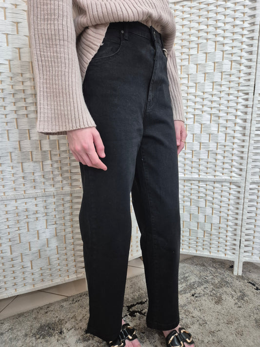 Boyfriend Jeans Black