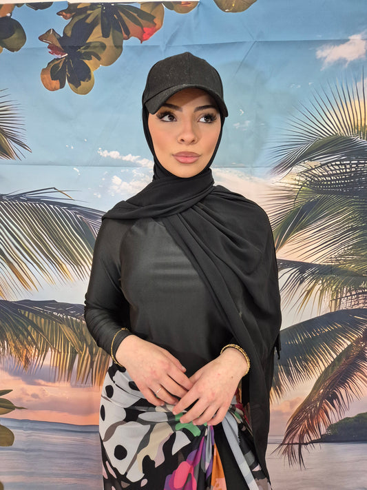 Baseball Hijab Cap