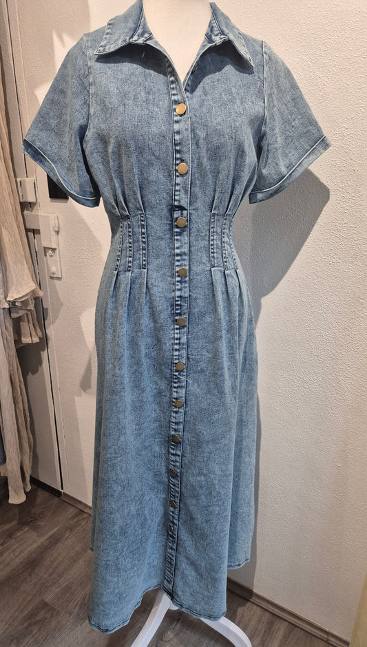 Denim Maxi Dress