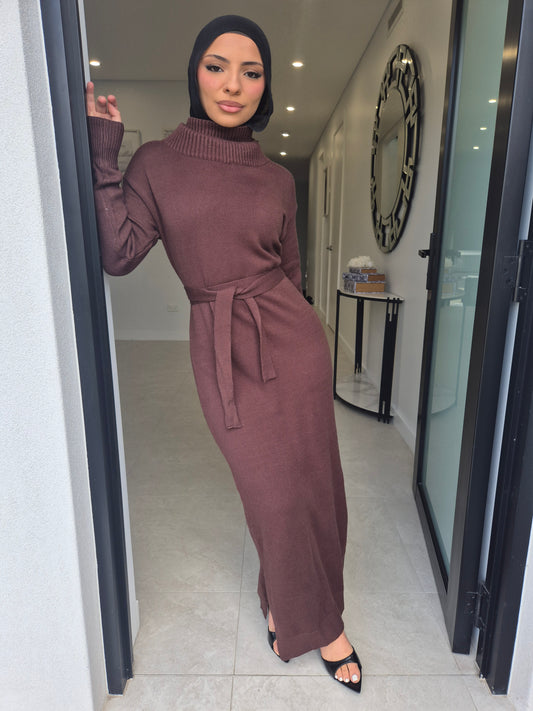 Dania Dress(Brown)