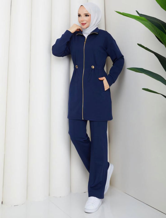 Turkish Co-ord Sets(Navy)